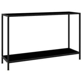 vidaxl-stolik-konsolowy-czarny-120x35x75-cm-szklo-hartowane