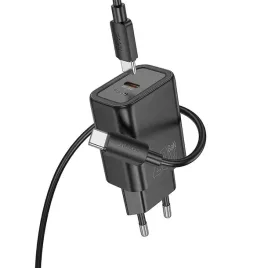 hoco-ladowarka-sieciowa-typ-c-kabel-typ-c-do-lightning-pd-qc-20w-n60-czar