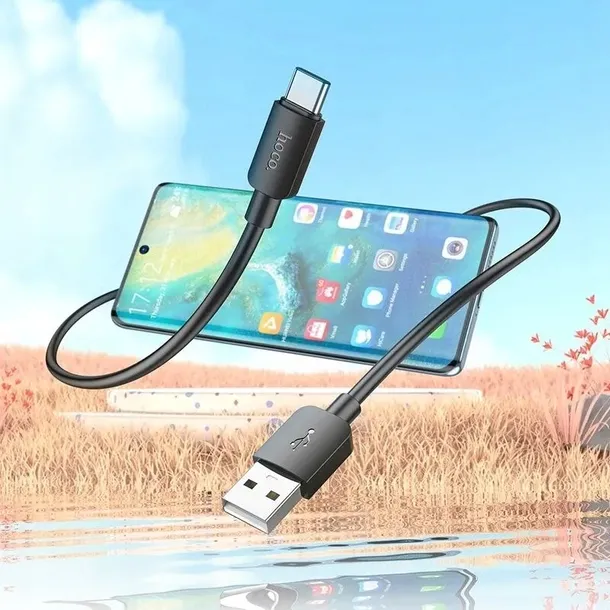 hoco-kabel-usb-do-typ-c-hyper-power-delivery-27w-x96-1m-czarny-dlugosc-przewodu-1-m