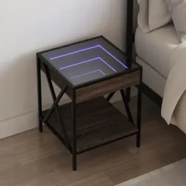 vidaxl-stolik-nocny-z-led-infinity-brazowy-dab-40x40x49-cm
