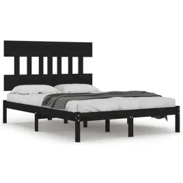 vidaxl-rama-lozka-czarna-lite-drewno-200-x-200-cm