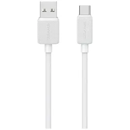 kabel-usams-ky-series-us-sj693-3a-usb-a-usb-c-2m-bialy