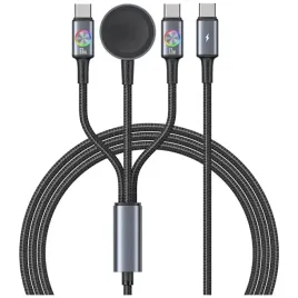 kabel-usams-huan-series-sj754-3w1-72w-usb-c-usb-c-60w-usb-c-12w-ladowa
