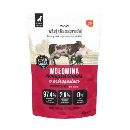 wiejska-zagroda-wolowina-monoproteinowa-500g-mokra-karma-dla-psa-saszetka