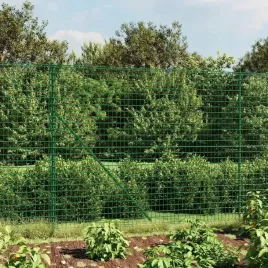 vidaxl-ogrodzenie-ze-zgrzewanej-siatki-zielone-16x25-m