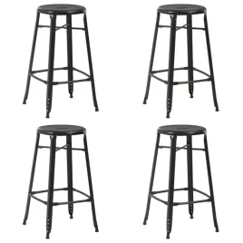vidaxl-stolki-barowe-4-szt-czarne-stalowe