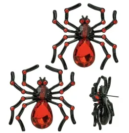kolczyki-czarne-pajaki-z-czerwonymi-krysztalami-bizuteria-pajak-halloween