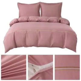 posciel-160x200-3cz-poszewki-70x80-gladka-z-haftem-lumera-komplet-rozowa