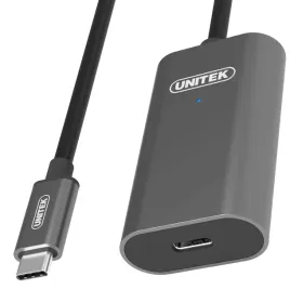 unitek-u305a-aktywny-przedluzacz-usb-c-5m-wzmacniacz-sygnalu-ladowanie