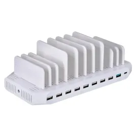 unitek-y-2190-stacja-ladujaca-10xusb-160w-szybka-qc3-usb-c-60w