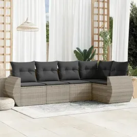 vidaxl-5-cz-zestaw-mebli-do-ogrodu-poduszki-jasnoszary-rattan-pe