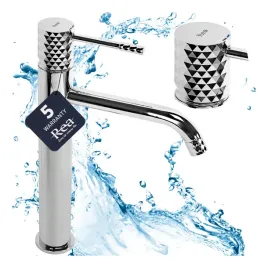 bateria-umywalkowa-nablatowa-wysoka-lungo-diamond-chrom-polysk-stala-rea