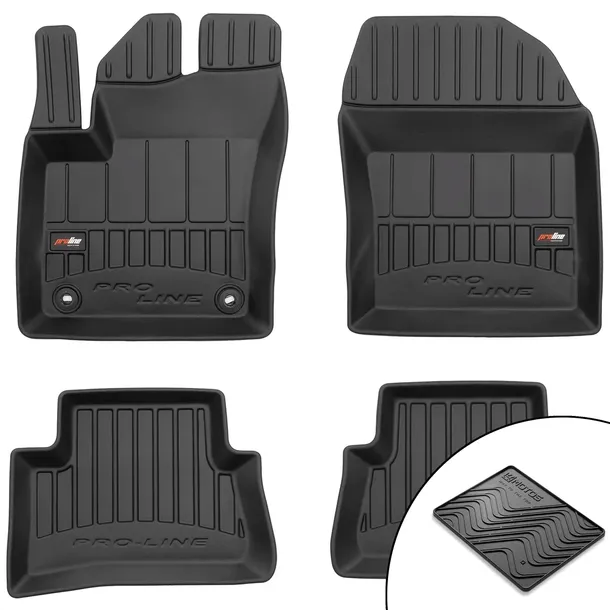 Dywaniki gumowe 3D Toyota C-HR II od 2023 +mata gratis