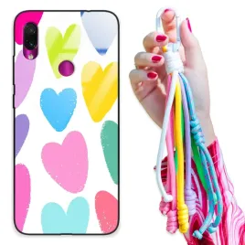 etui-do-xiaomi-redmi-note-7-z-polyskiemor-brelokor-sznurkior-happy-spark-wzory