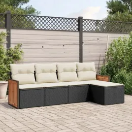 vidaxl-5-cz-zestaw-wypoczynkowy-do-ogrodu-poduszki-czarny-rattan-pe