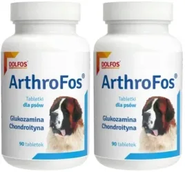 arthrofos-x-2-glukozamina-chondroityna-na-stawy-dla-psa-zestaw-180-tabletek
