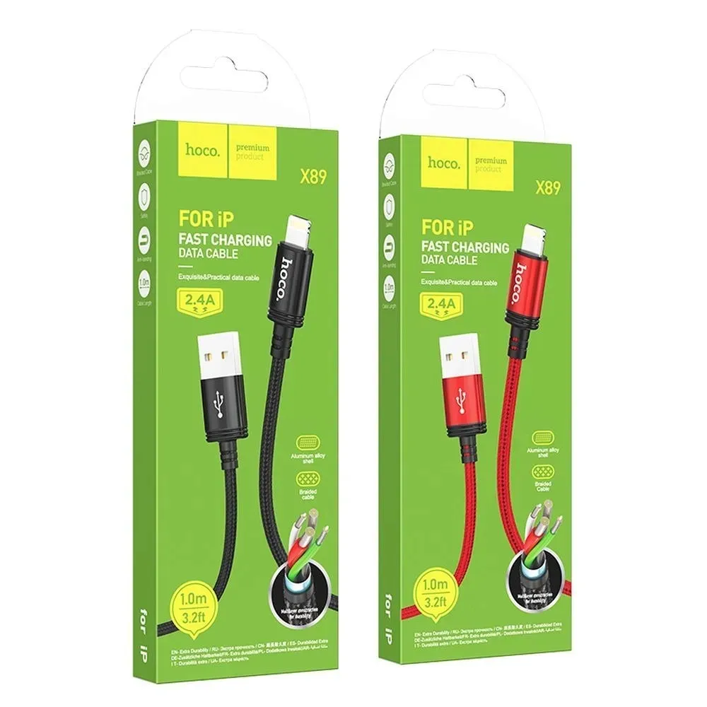 hoco-kabel-usb-a-do-lightning-24a-x89-1-m-czarny