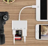 adapter-czytnik-kart-pamieci-do-apple-iphone-lightning-micro-sd-usb-256gb-waga-z-opakowaniem-0-1-kg-stan-nowy