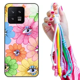 etui-do-xiaomi-13-z-polyskiemor-brelok-sznurkior-pasteloveor-happy-spark-wzory