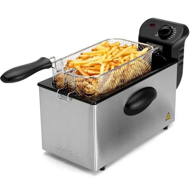 Frytkownica Olejowa Clatronic 3L Tradycyjna na Olej 2000W mocna Termostat