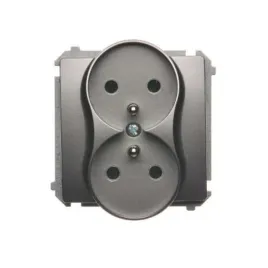 simon-basic-gniazdo-podwojne-16a-ip20-inox-uziemienie-bmgz2m-01-21