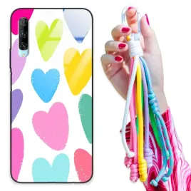 etui-do-huawei-honor-9x-pro-z-polyskiemor-brelokor-sznurkior-happy-spark-wzory