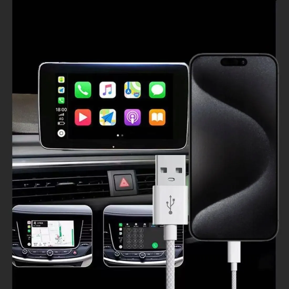 kabel-przewod-ladowarka-typ-usb-c-przejsciowka-adapter-android-auto-2m-qc
