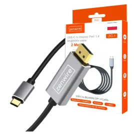 kabel-usb-c-display-port-przejsciowka-adapter-hub-usb-typ-c-mhl-8k-60hz-2m