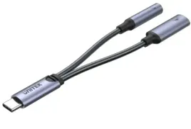 unitek-m205a-adapter-usb-c-minijack-35-mm-60w-ladowanie-pd-sluchawki