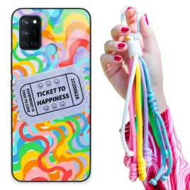 etui-do-realme-7i-z-polyskiemor-brelok-sznurkior-pasteloveor-happy-spark-wzory