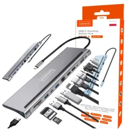 stacja-dokujaca-hub-adapter-usb-c-12w1-rj45-2x-hdmi-4k-ethernet-vga-usb-3-0