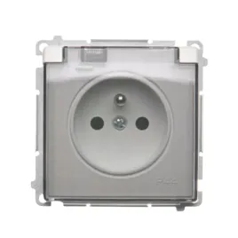 simon-basic-gniazdo-hermetyczne-pojedyncze-biale-modul-z-klapka-dymna