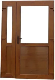 drzwi-zewnetrzne-pcv-zloty-dab-140x210-dwuskrzydlowe-grube-komplet-mocne