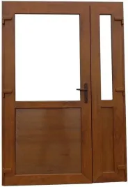 drzwi-zewnetrzne-pcv-zloty-dab-125x210-dwuskrzydlowe-grube-komplet-mocne