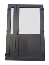 drzwi-zewnetrzne-pcv-antracyt-140x210-dwuskrzydlowe-grube-komplet-mocne