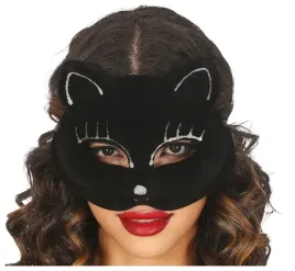 maska-kotka-na-twarz-czarna-zamszowa-z-brokatem-kotek-karnawal-halloween