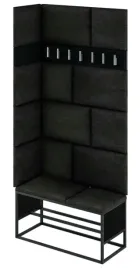 zestaw-mebli-do-przedpokoju-loft-p12-panele-tapicerowane-czarne