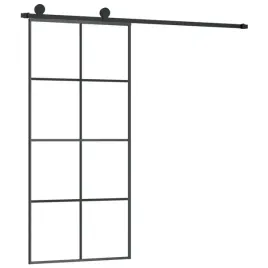 vidaxl-drzwi-przesuwne-z-osprzetem-90x205-cm-szklo-esg-i-aluminium