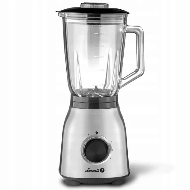 Blender kielichowy mocny Łucznik BL-1000 1,85l 1000W stal INOX kruszy lód