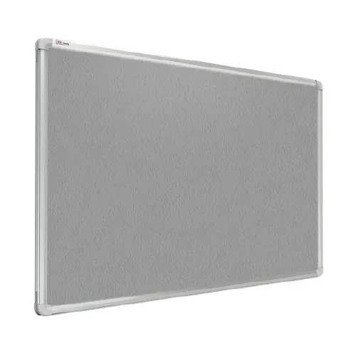Tablica tekstylna filcowa 120x90cm Szara