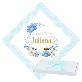 szatka-na-chrzest-pamiatka-do-chrztu-wlasny-nadruk-imie-i-data-w-pudelku