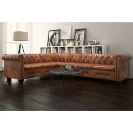 vidaxl-sofa-rogowa-chesterfield-szescioosobowa-brazowa-sztuczna-skora