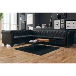 vidaxl-sofa-rogowa-chesterfield-szescioosobowa-czarna-sztuczna-skora