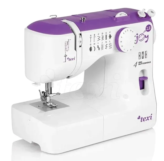 Automatyczna wieloczynnościowa maszyna do szycia Texi JOY 13 PURPLE