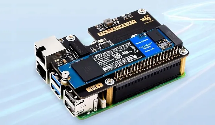 adapter-pcie-dla-raspberry-pi-5-m-2-gigabit-ethernet-nvme-ethernet-hat-rodzaj-modul-rozszerzajacy-stan-nowy