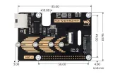adapter-pcie-dla-raspberry-pi-5-m-2-gigabit-ethernet-nvme-ethernet-hat-rodzaj-modul-rozszerzajacy-kod-producenta-pcie-to-eth-m-2-hat-waveshare-28515