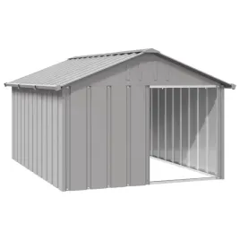vidaxl-buda-dla-psa-szara-1165x153x815-cm-stal