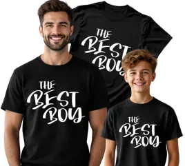 zestaw-koszulki-na-dzien-chlopaka-dla-taty-i-syna-z-nadrukiem-the-best-boy