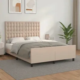vidaxl-rama-lozka-z-zaglowkiem-cappuccino-140x190-cm-sztuczna-skora