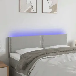 vidaxl-zaglowek-do-lozka-z-led-jasnoszary-144x5x78-88-cm-tkanina